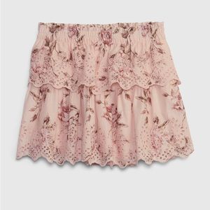 Loveshackfancy x Gap kids Floral Flappy Skirt size XL nwt